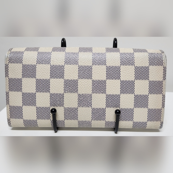 LOUIS VUITTON Damier Azur Sarah Long Wallet CA3181 - Picture 4 of 15